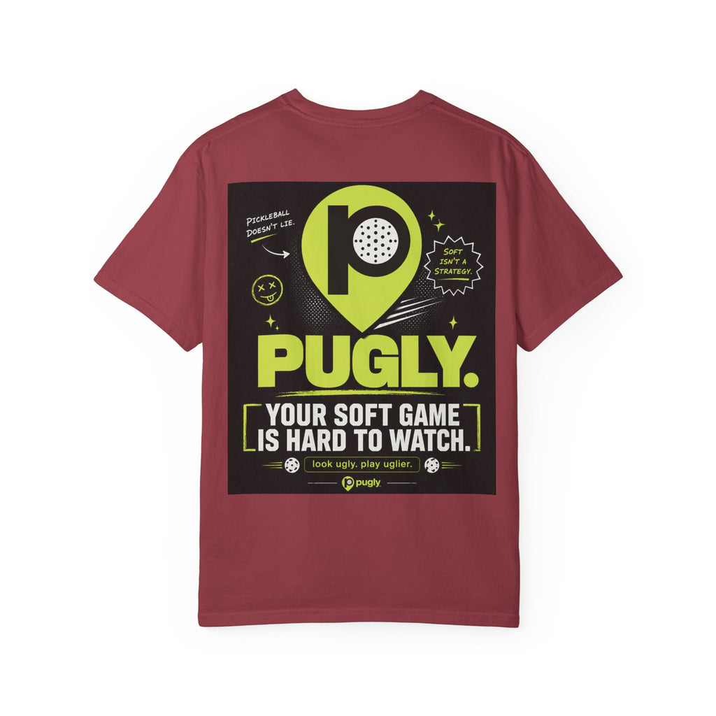Pugly Softball Tee — “Your Soft Game Is Hard to Watch” Graphic T‑Shirt