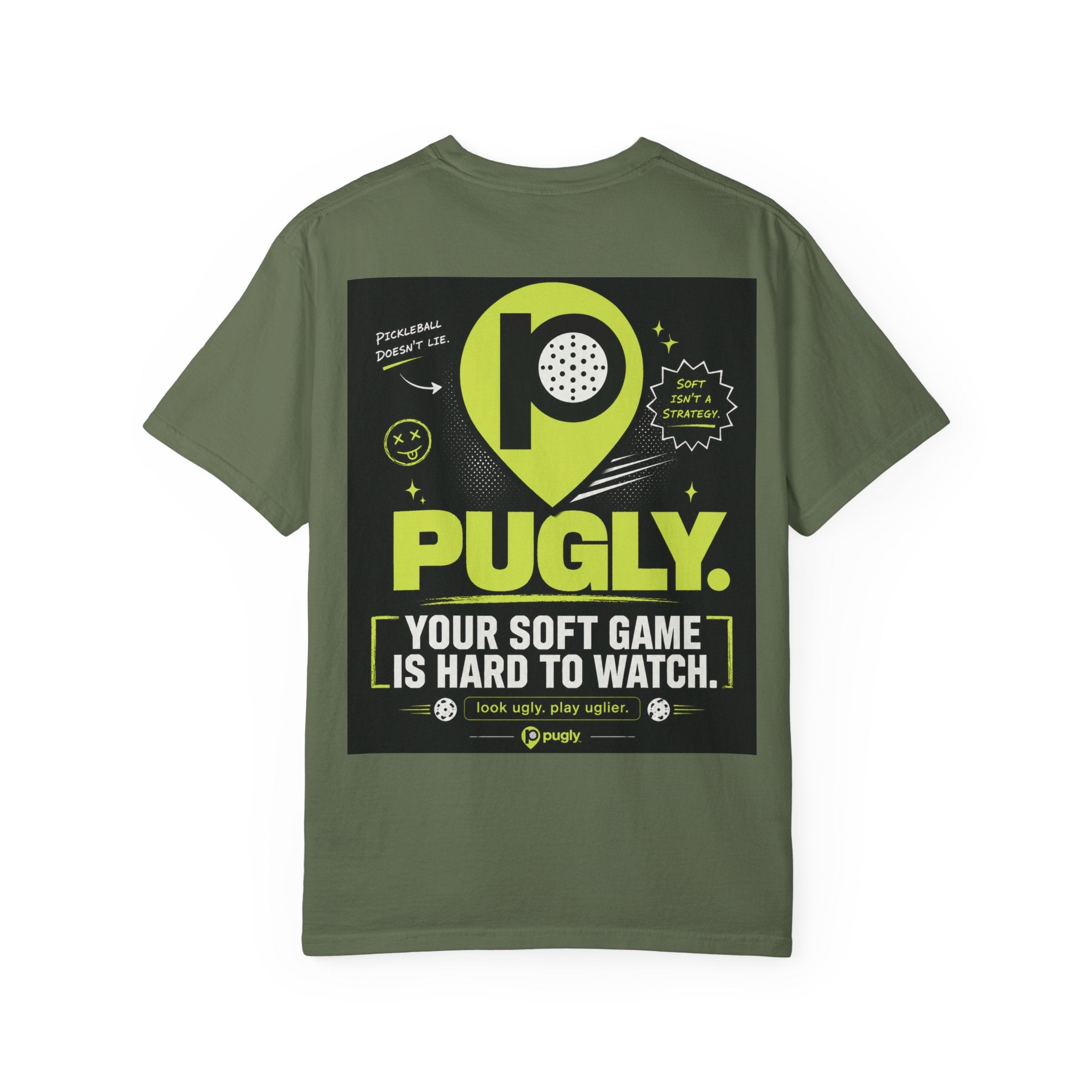 Pugly Softball Tee — “Your Soft Game Is Hard to Watch” Graphic T‑Shirt