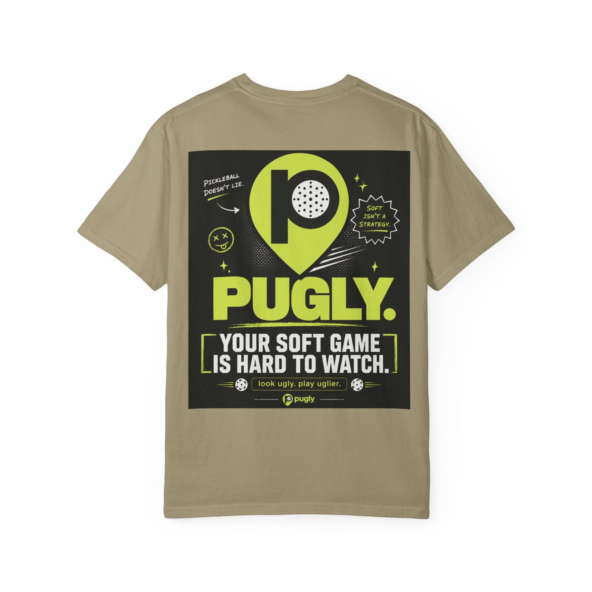 Pugly Softball Tee — “Your Soft Game Is Hard to Watch” Graphic T‑Shirt