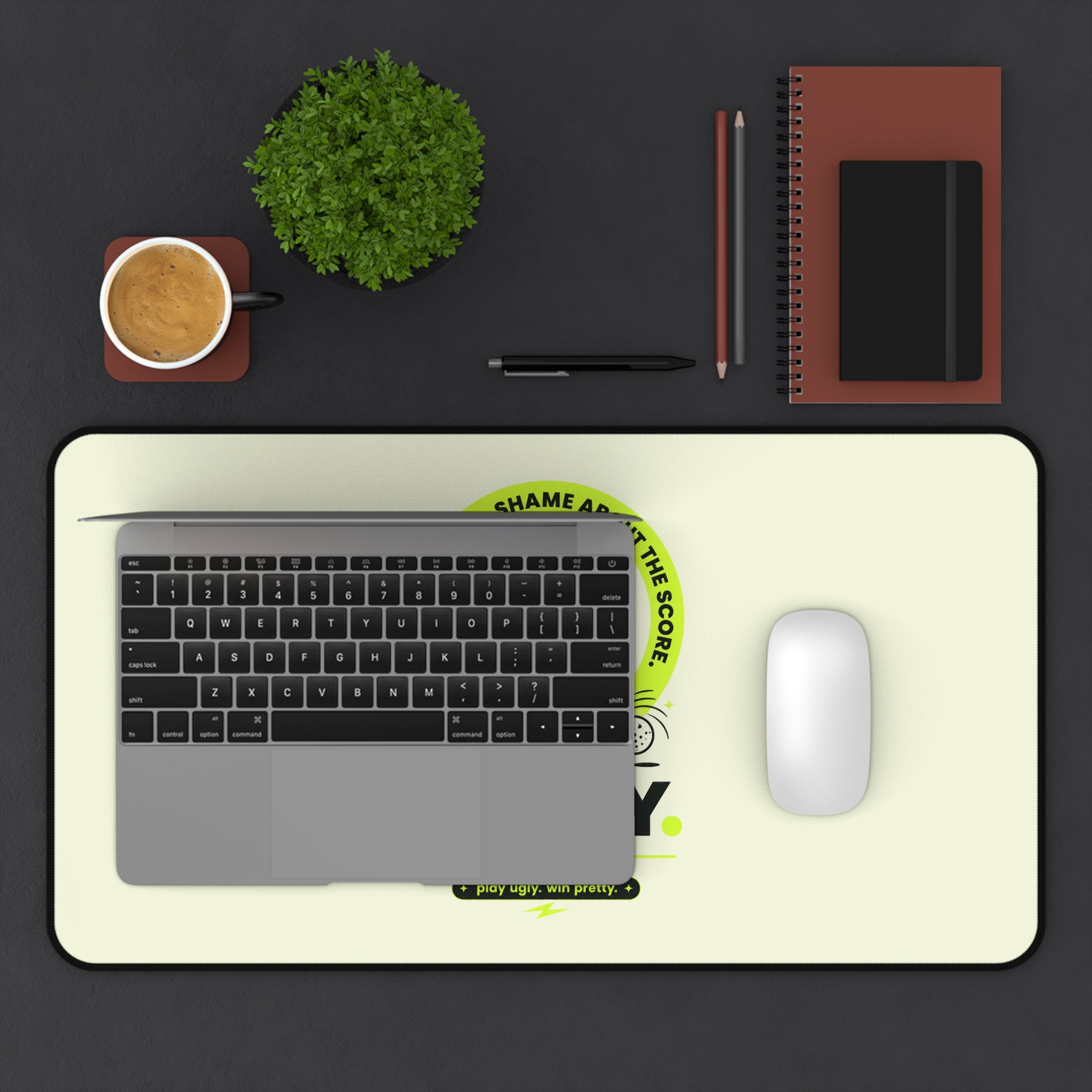 Pugly Pickleball Desk Mat — "Nice Paddle, Shame About the Score" Gaming/Office Desk Pad